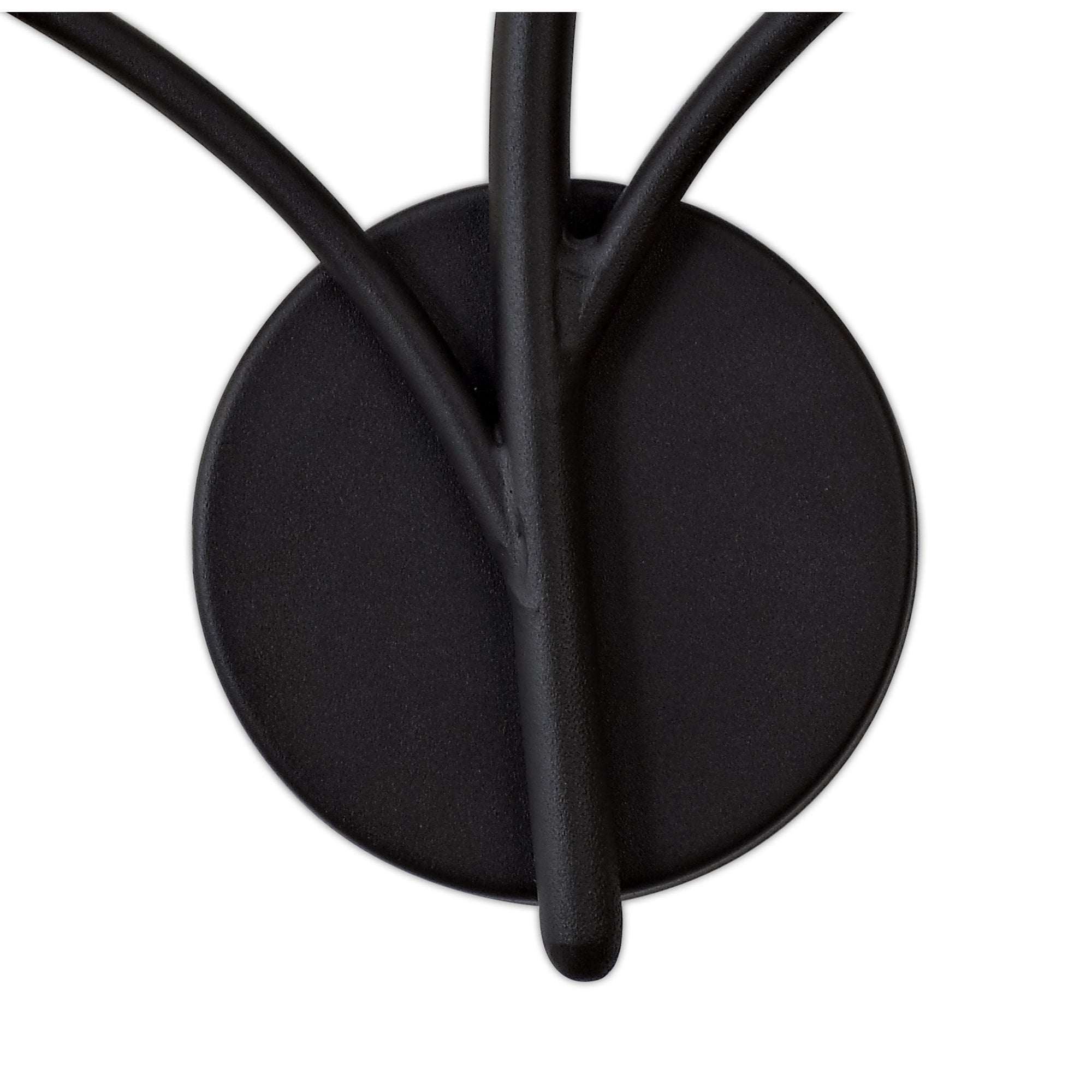 NL71829 Kingly 5 Light Wall Lamp LED Black/Antique Brass