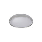 NL77619 Kingsley Bathroom Ceiling  Light 39cm LED Dimmable Silver/White Acrylic