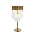 NL73529 Vienna Table Lamp 3 Light Brass/Glass
