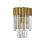 NL73539 Vienna Wall Light 3 Light Brass/Glass