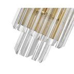 NL73539 Vienna Wall Light 3 Light Brass/Glass