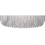 NL82299 Vienna Ceiling Round 12 Light Brass/Clear Glass