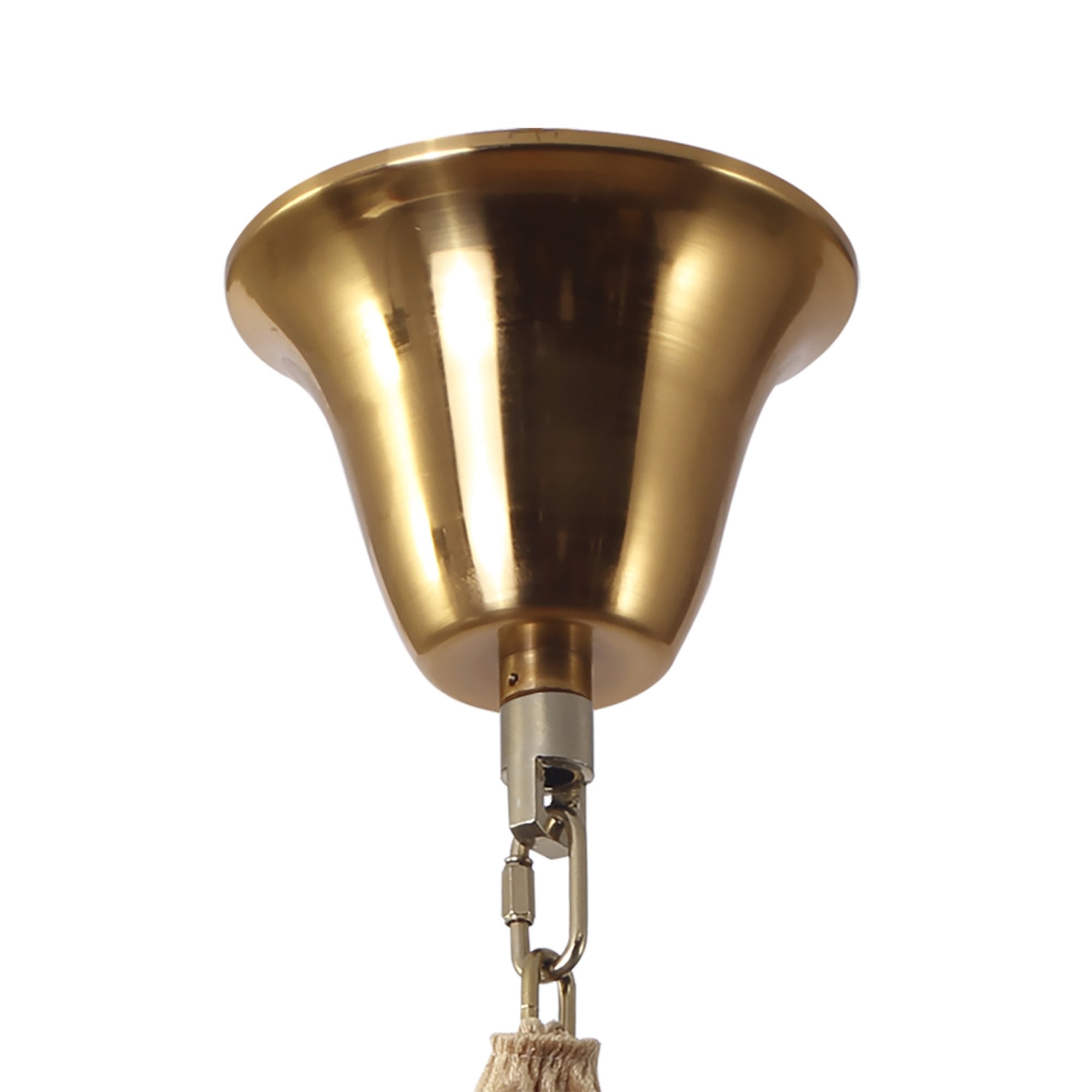 NL82329 Vienna Pendant Round 7 Tier 31 Light Brass/Clear Glass