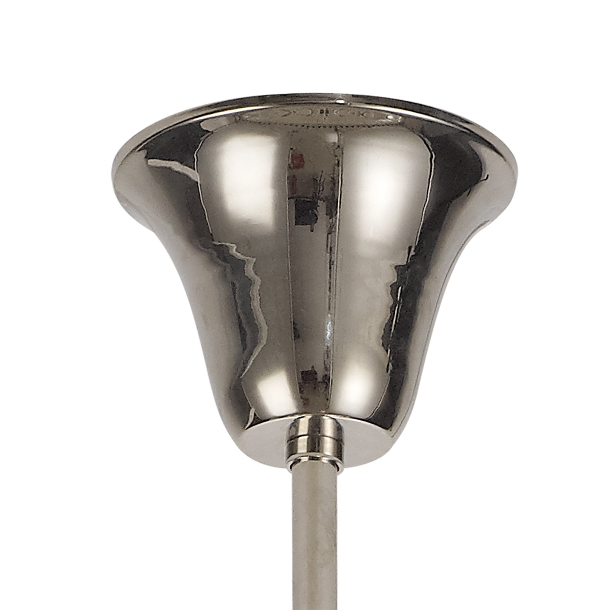 NL82359 Vienna Pendant Round 12 Light Polished Nickel/Clear Glass