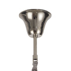 NL82449 Vienna Pendant Round 7 Tier 31 Light Polished Nickel/Clear Glass