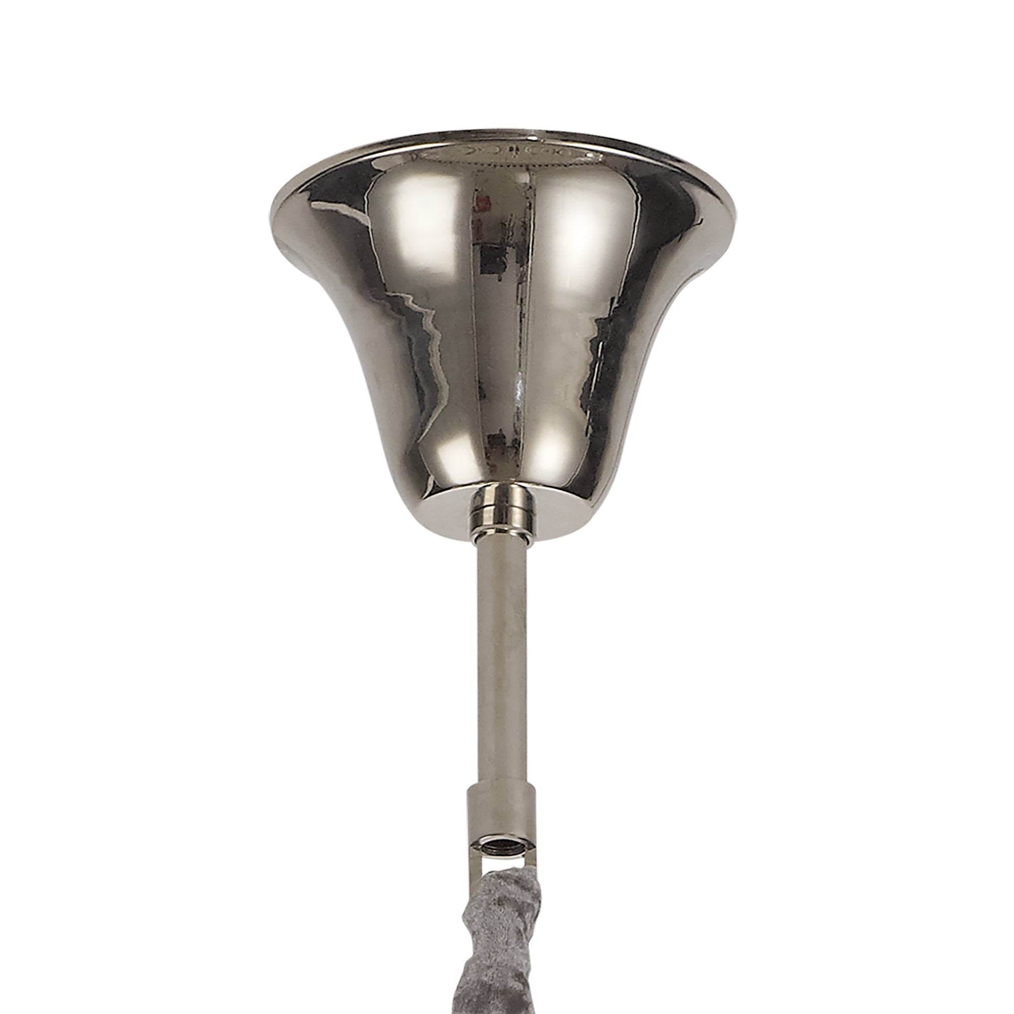 NL82449 Vienna Pendant Round 7 Tier 31 Light Polished Nickel/Clear Glass