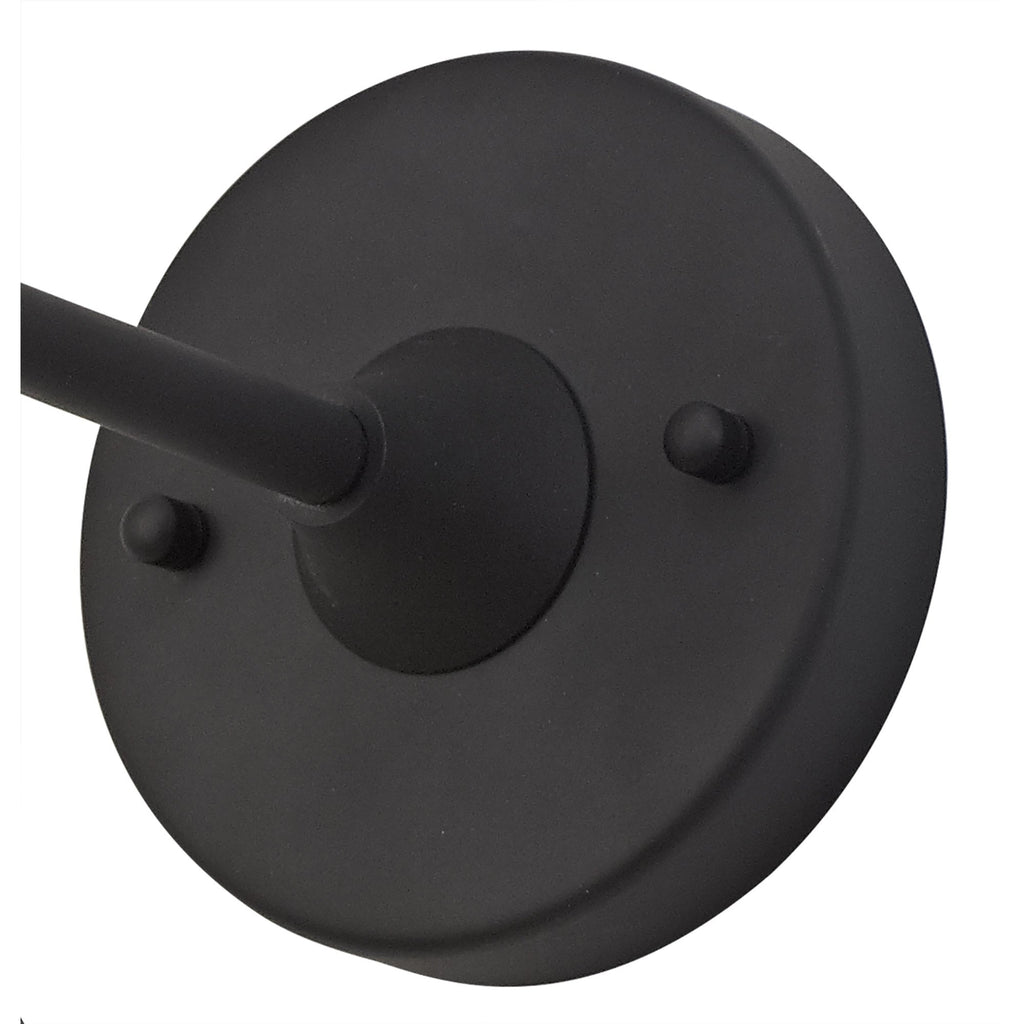 NL78469 Koby Outdoor Wall Lamp 1 Light Matt Black/Brushed Bronze