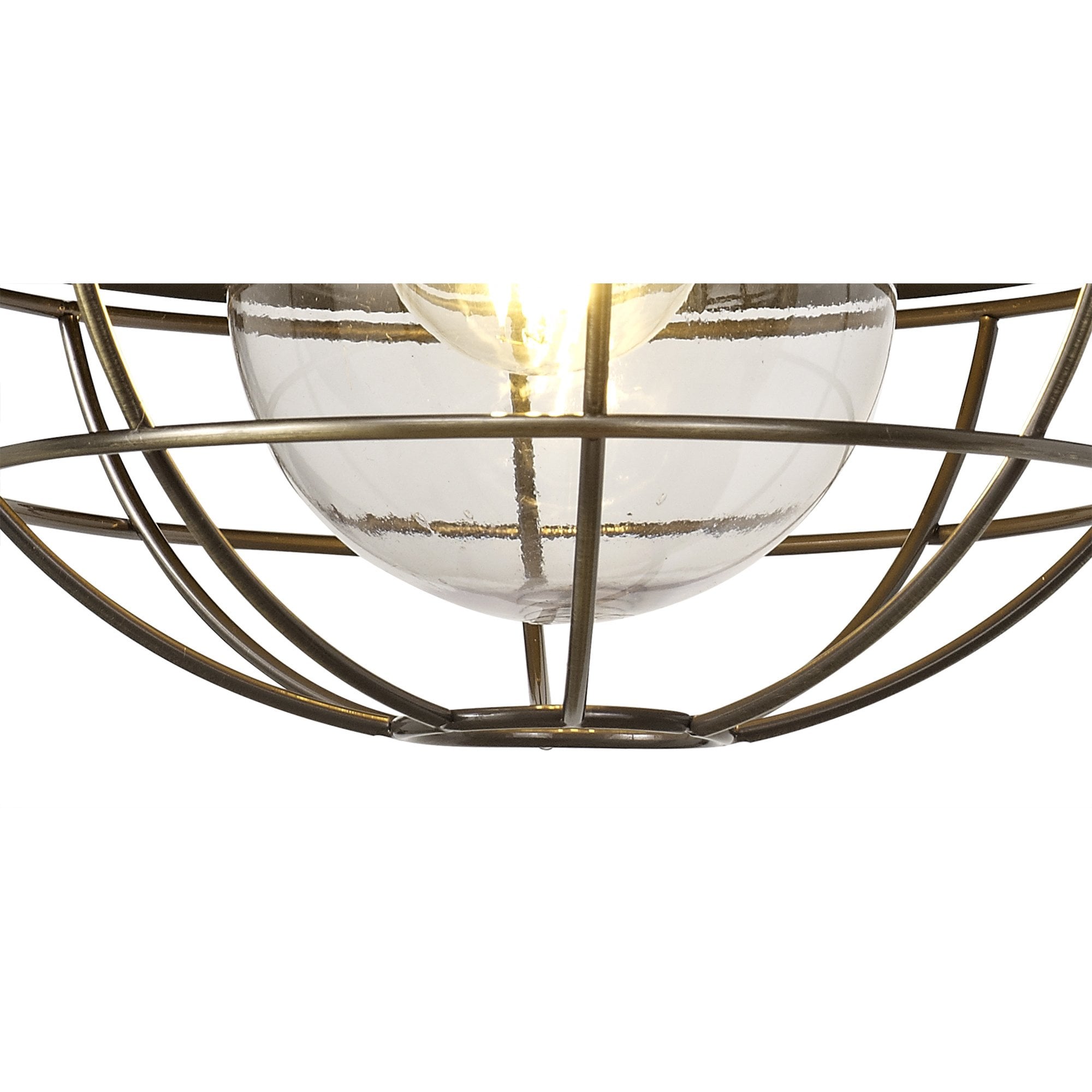 NL78469 Koby Outdoor Wall Lamp 1 Light Matt Black/Brushed Bronze