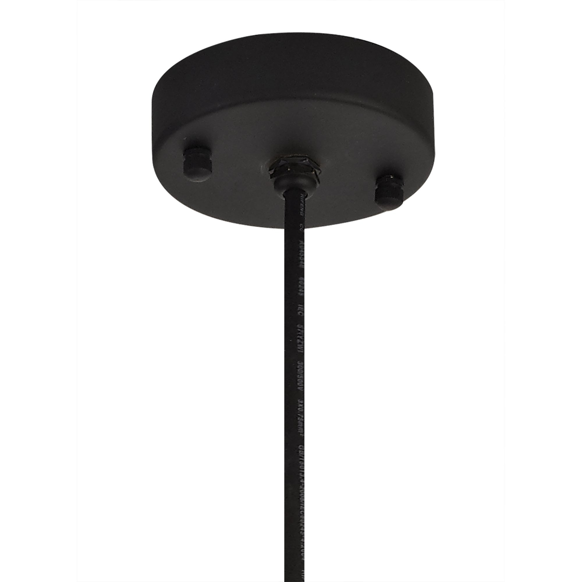 NL78479 Koby Outdoor Pendant 1 Light Matt Black/Brushed Bronze