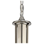 NL74289 Kort Pendant 12 Light Polished Chrome/Satin Nickel/Clear Crystal
