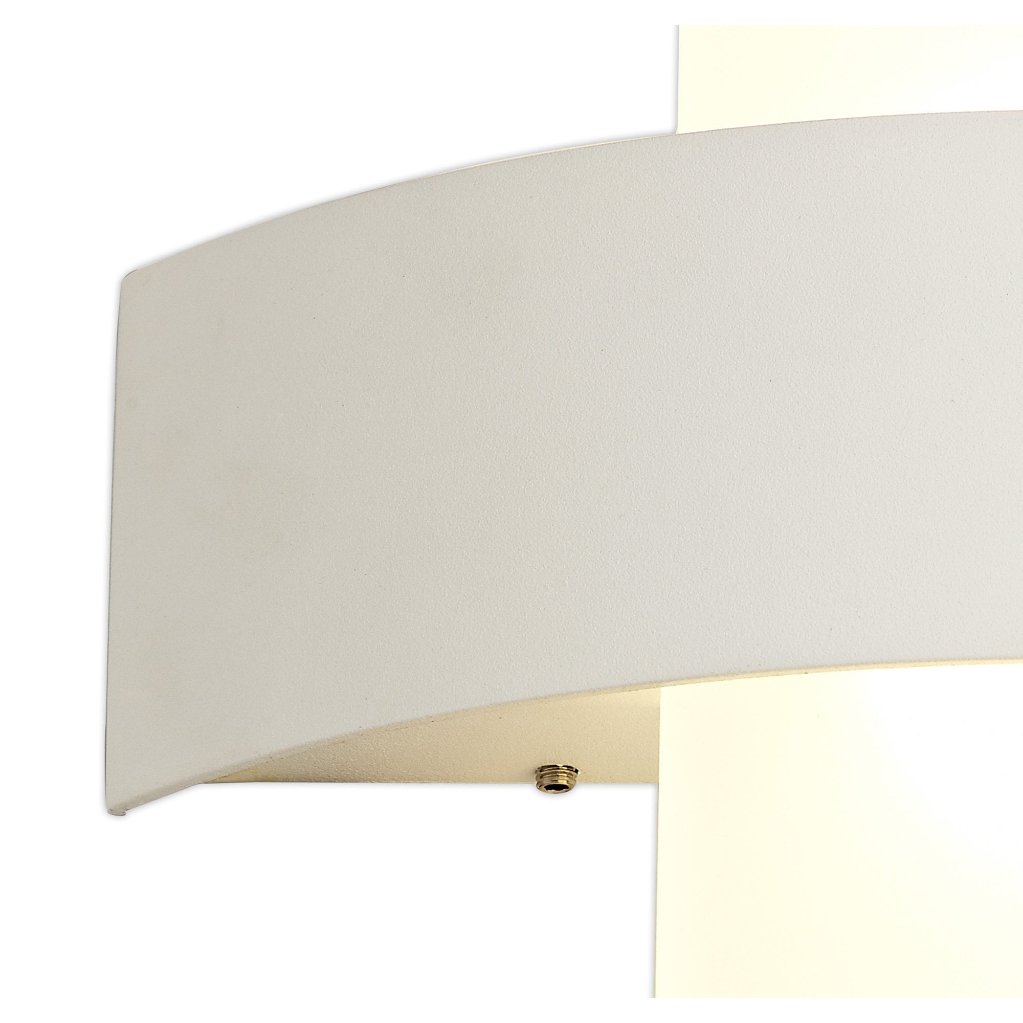 NL72059 Lahna Outdoor Up & Downward  Lighting Wall Lamp 2 Light LED Sand White