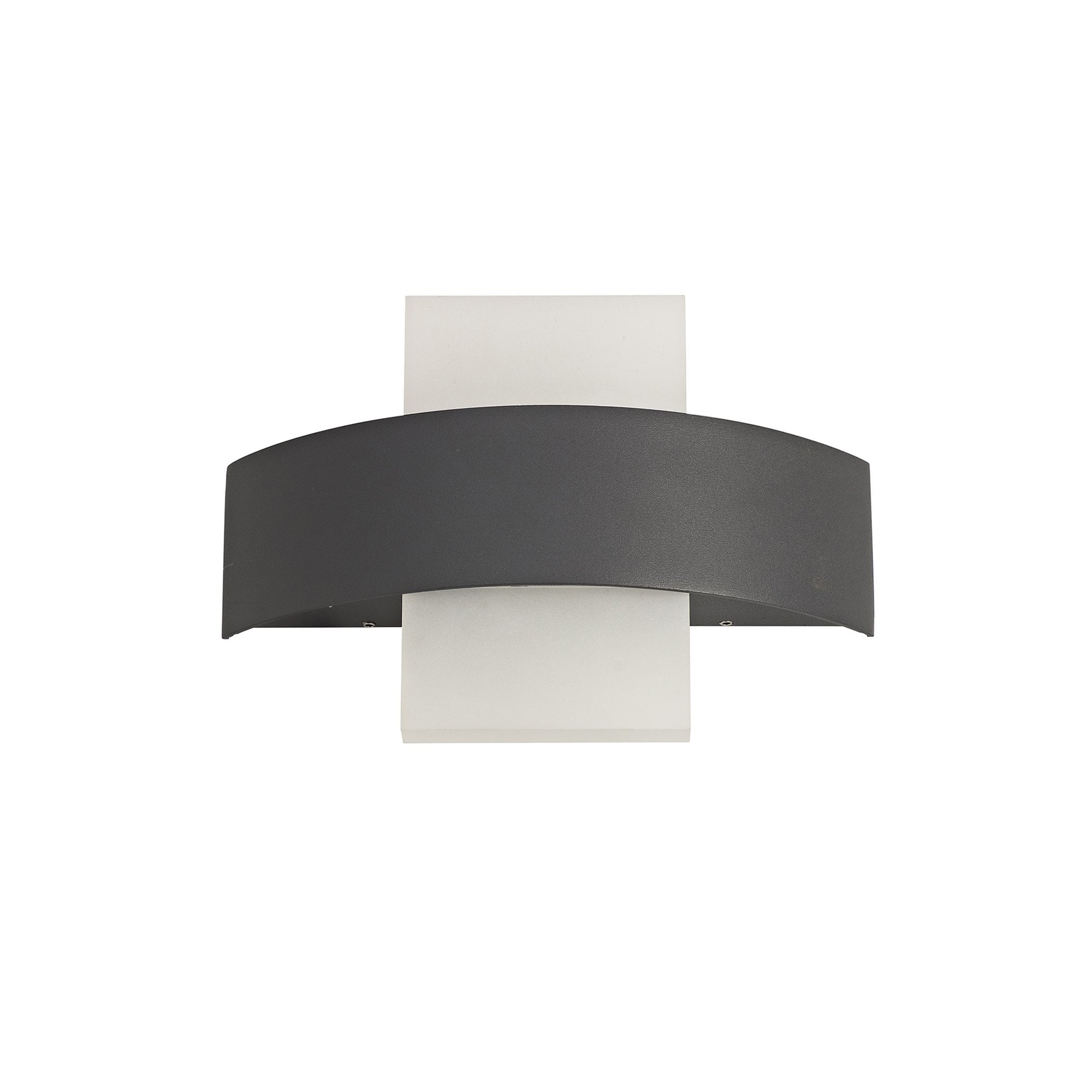 NL72069 Lahna Outdoor Up & Downward  Lighting Wall Lamp 2 Light LED Anthracite