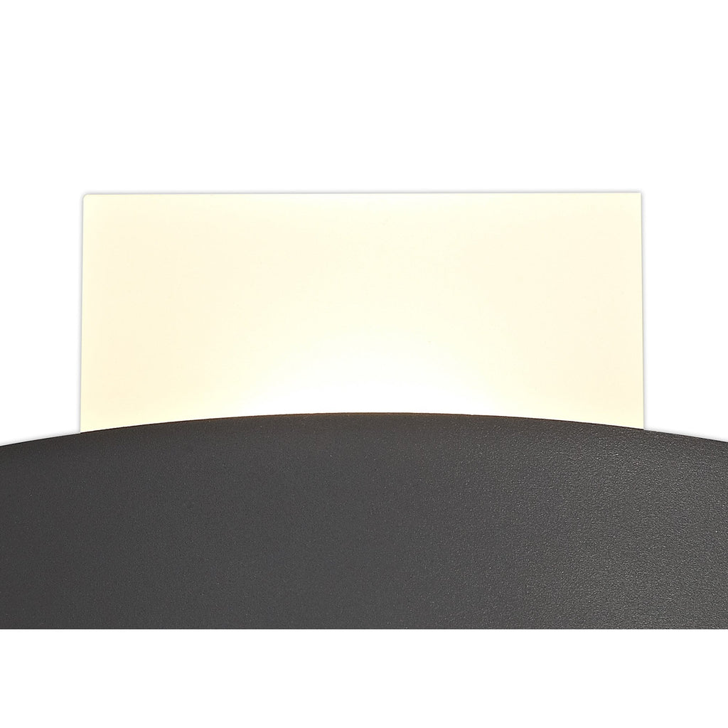 NL72069 Lahna Outdoor Up & Downward  Lighting Wall Lamp 2 Light LED Anthracite