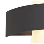 NL72069 Lahna Outdoor Up & Downward  Lighting Wall Lamp 2 Light LED Anthracite