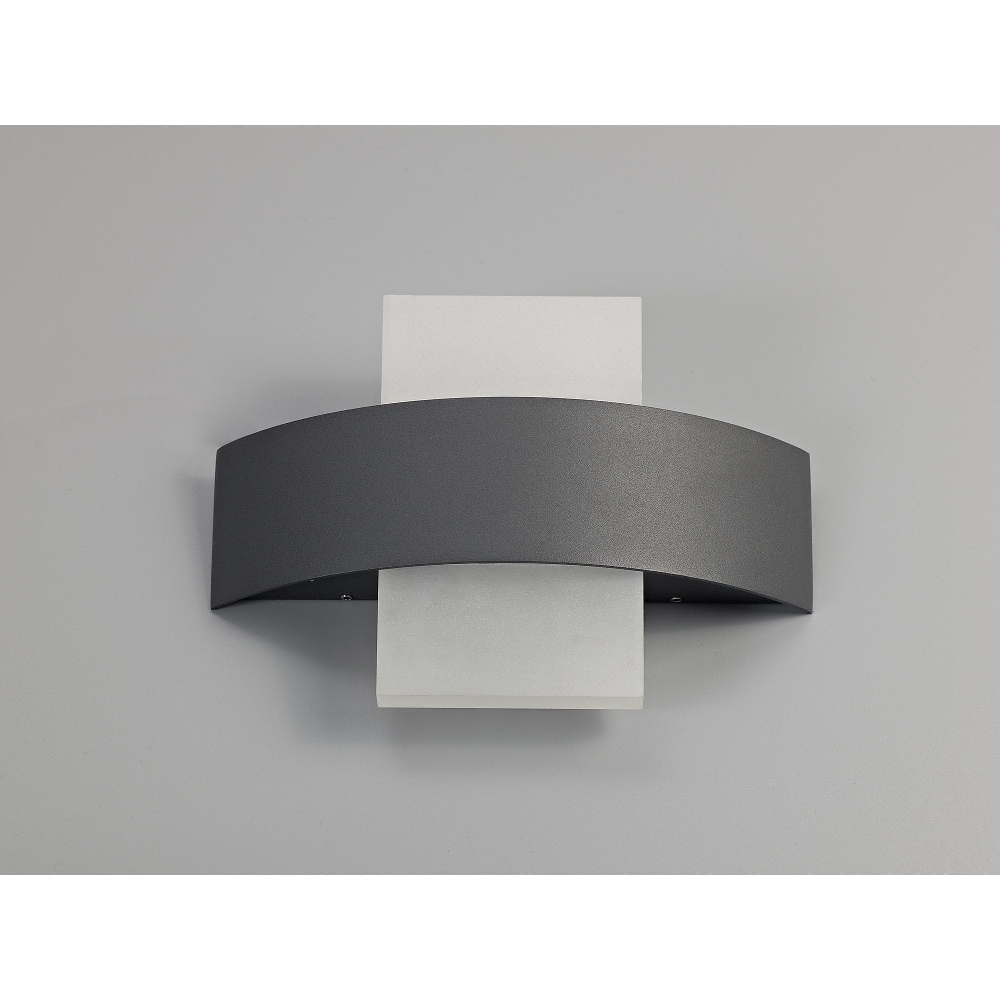 NL72069 Lahna Outdoor Up & Downward  Lighting Wall Lamp 2 Light LED Anthracite