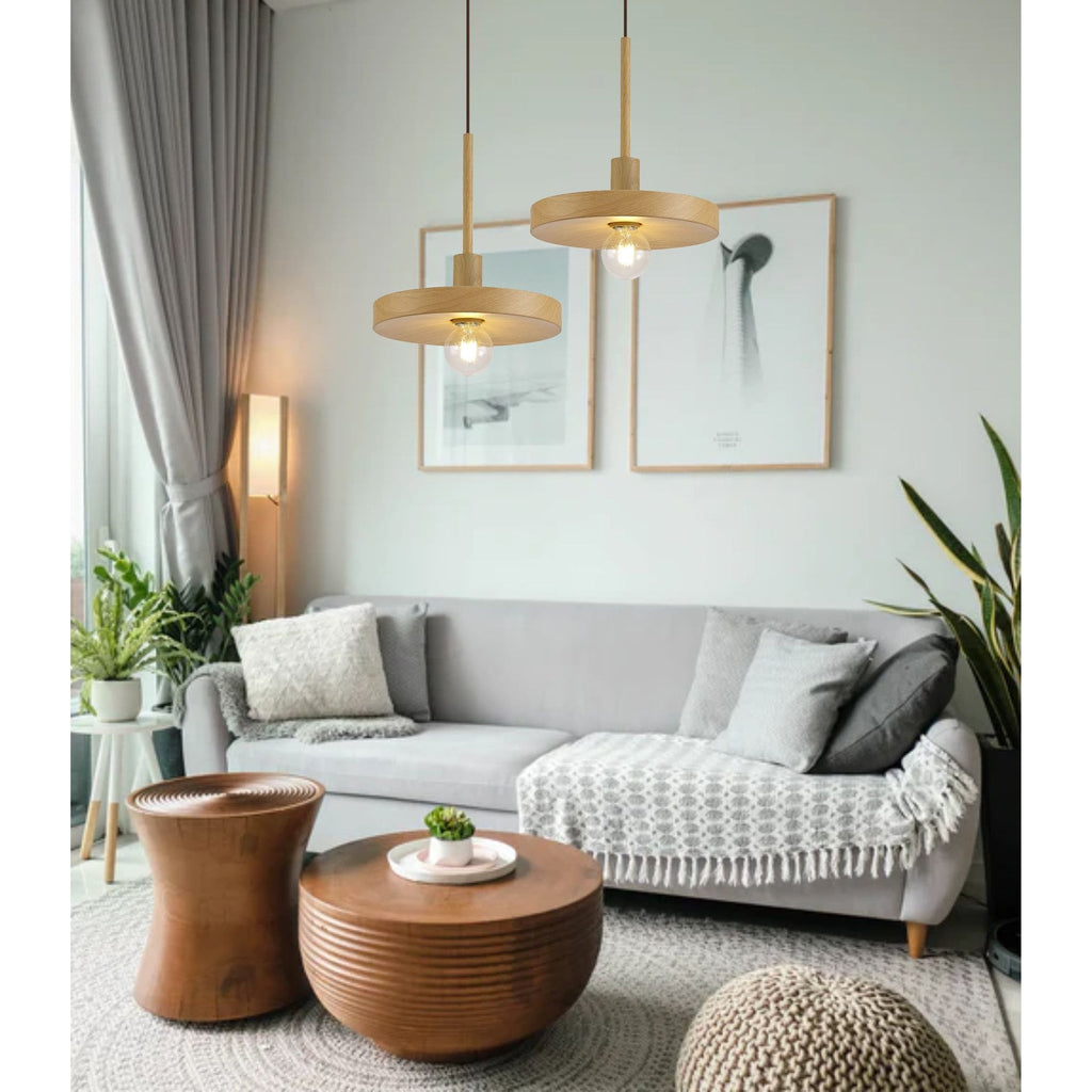 NL75969 Lat Single Pendant 1 Light Adjustable Marble Effect