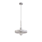 NL75969 Lat Single Pendant 1 Light Adjustable Marble Effect