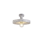 NL75969 Lat Single Pendant 1 Light Adjustable Marble Effect