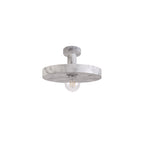 NL75969 Lat Single Pendant 1 Light Adjustable Marble Effect