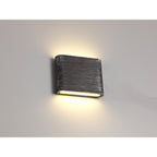 NL72159 Libby Outdoor Up and Downward  Lighting Wall Lamp LED Black/Silver