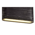 NL72159 Libby Outdoor Up and Downward  Lighting Wall Lamp LED Black/Silver