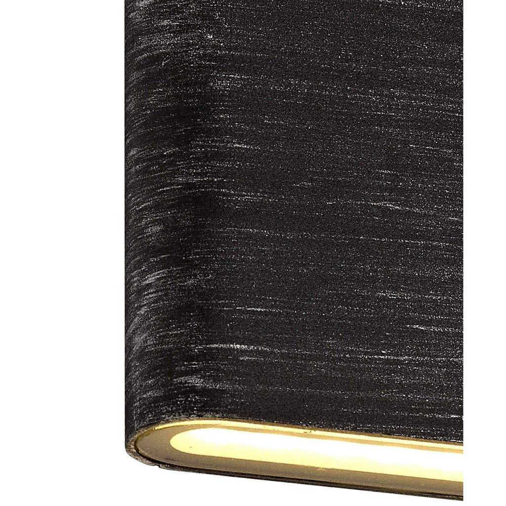 NL72159 Libby Outdoor Up and Downward  Lighting Wall Lamp LED Black/Silver