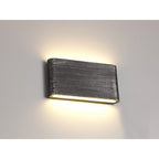 NL72189 Libby Outdoor Up and Downward  Lighting Wall Lamp LED Black/Silver