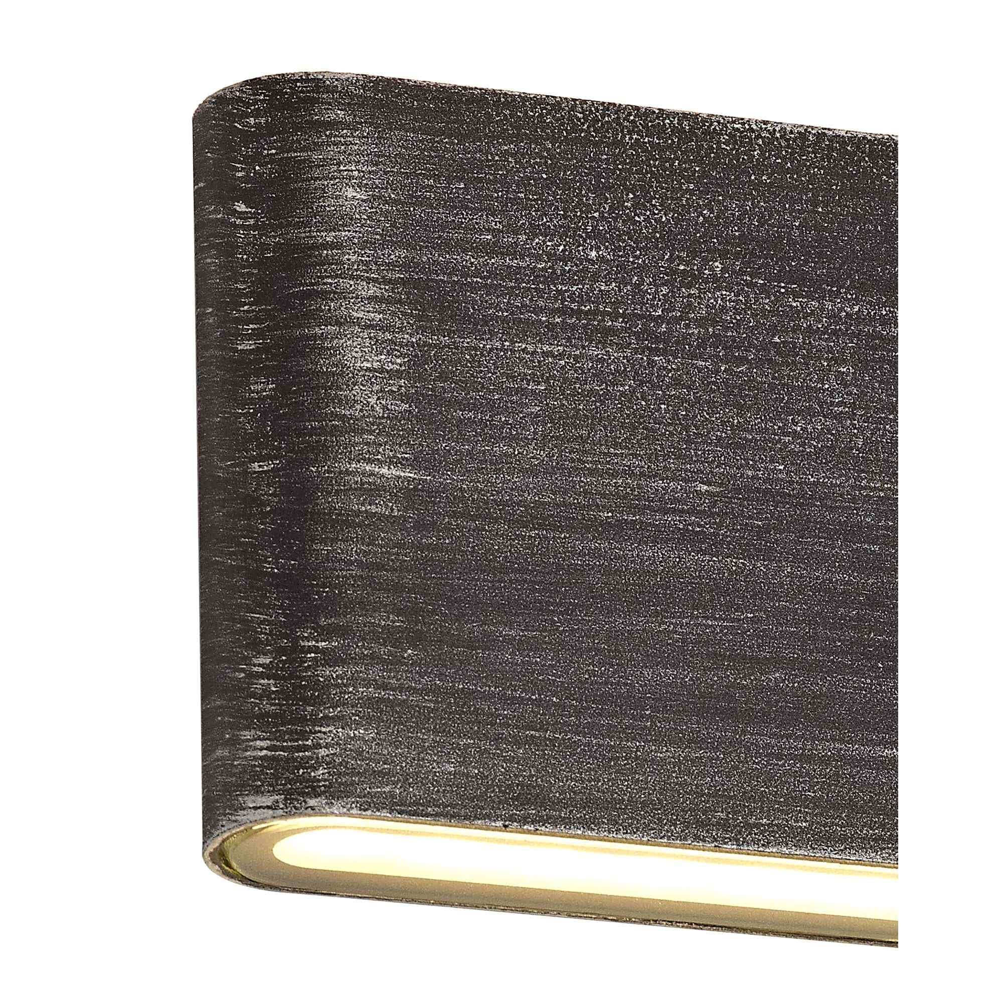 NL72189 Libby Outdoor Up and Downward  Lighting Wall Lamp LED Black/Silver