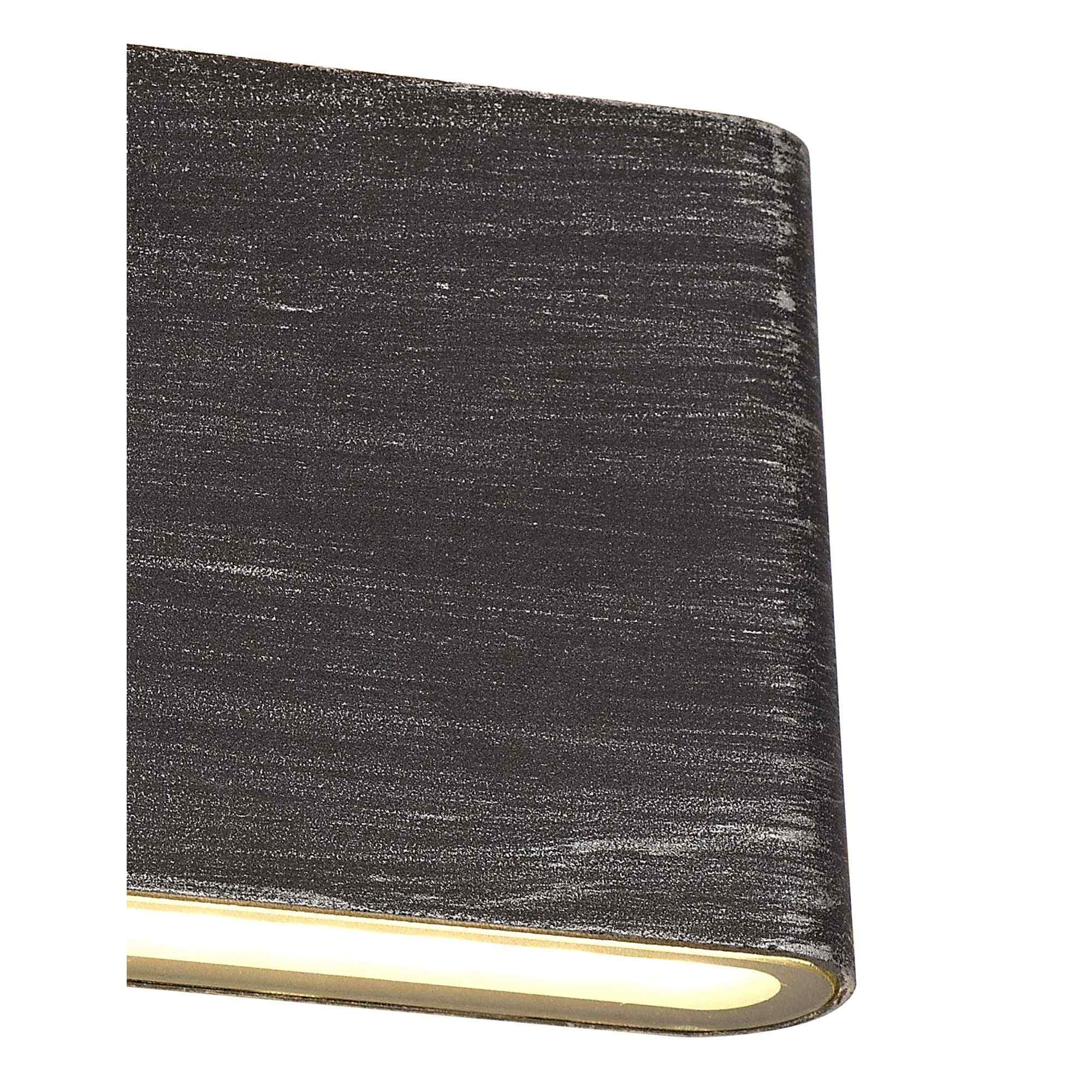 NL72189 Libby Outdoor Up and Downward  Lighting Wall Lamp LED Black/Silver