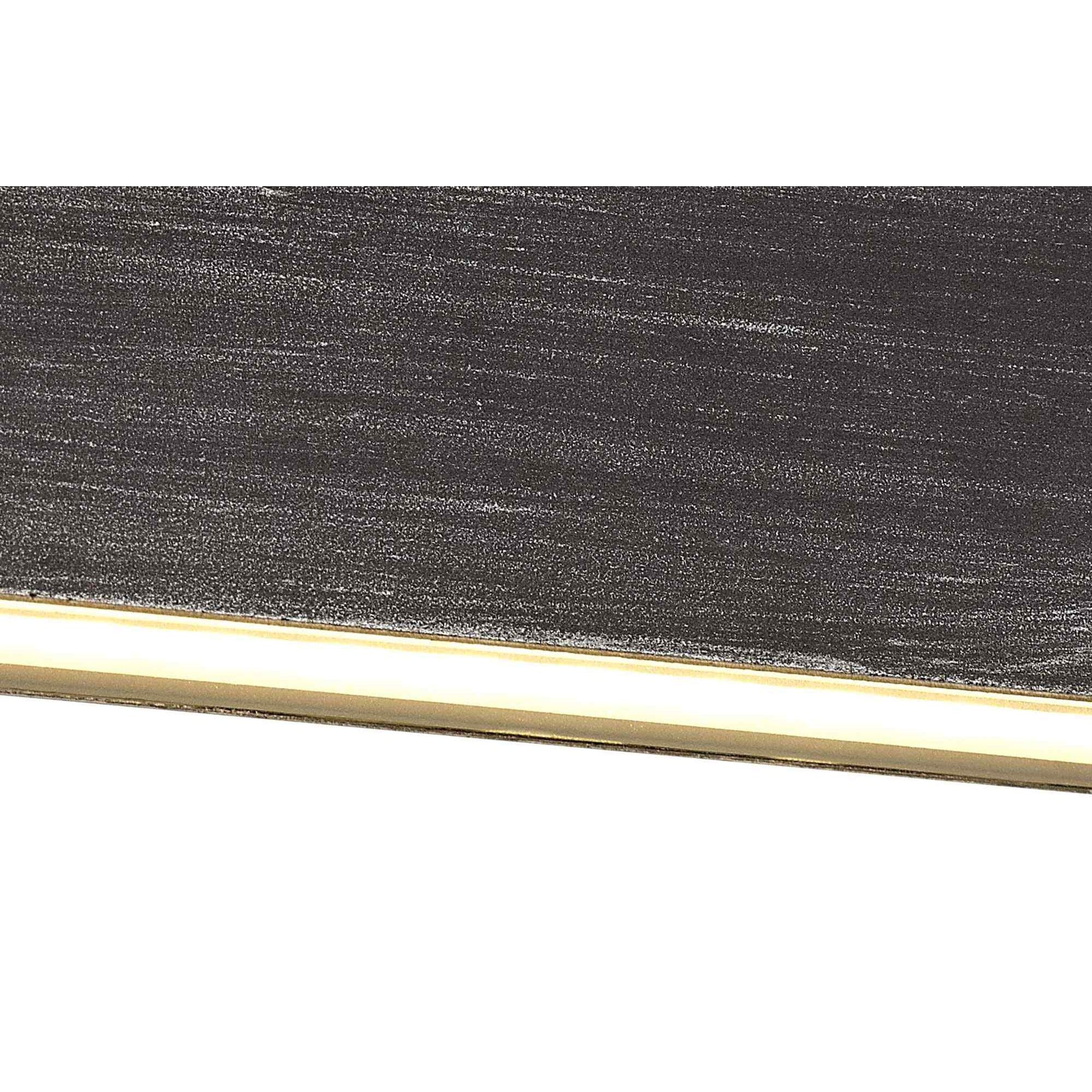NL72189 Libby Outdoor Up and Downward  Lighting Wall Lamp LED Black/Silver