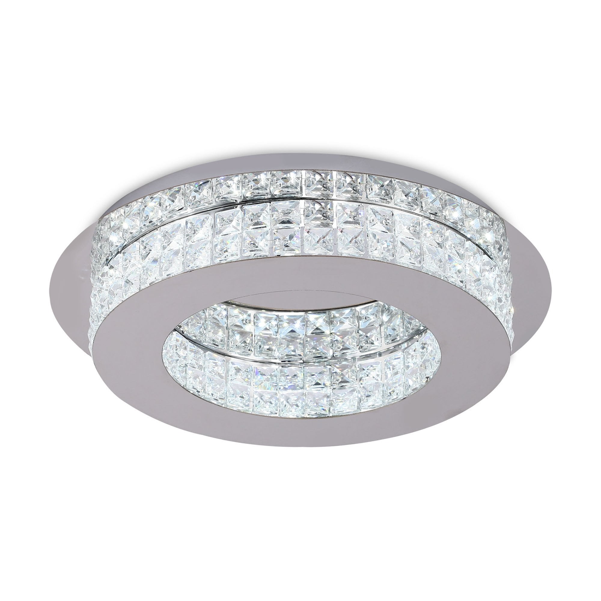 NL70469 Livia Ceiling  Light LED Polished Chrome/Crystal