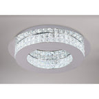 NL70469 Livia Ceiling  Light LED Polished Chrome/Crystal