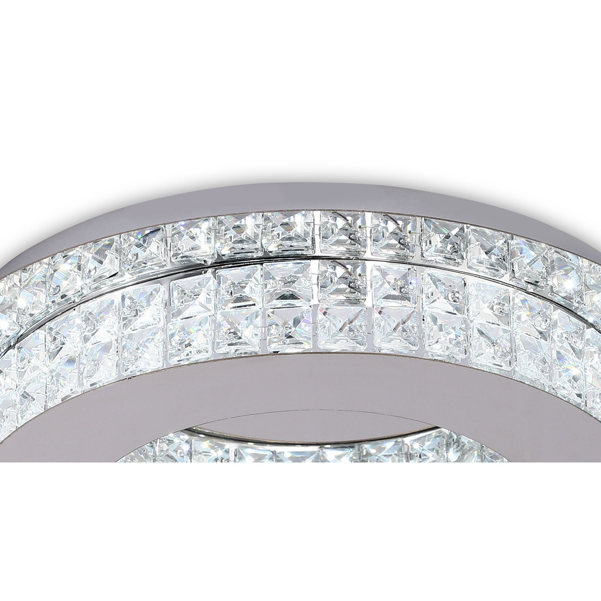 NL70469 Livia Ceiling  Light LED Polished Chrome/Crystal