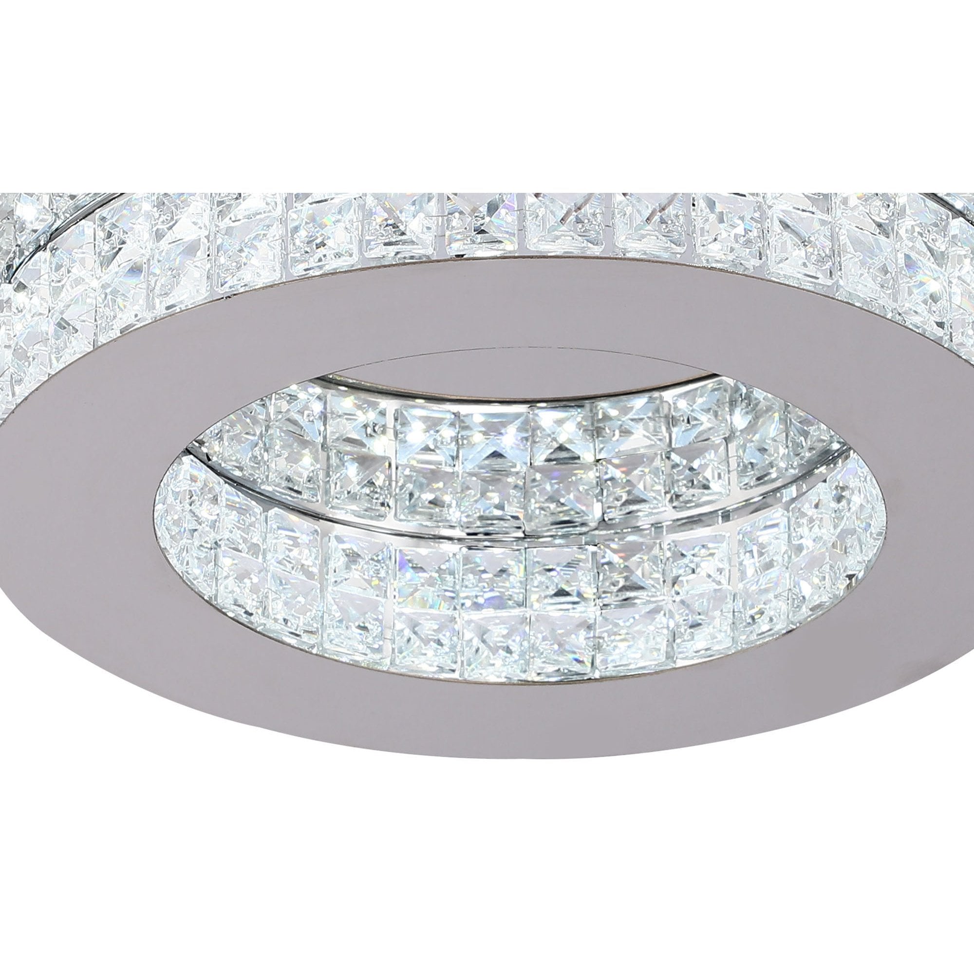 NL70469 Livia Ceiling  Light LED Polished Chrome/Crystal