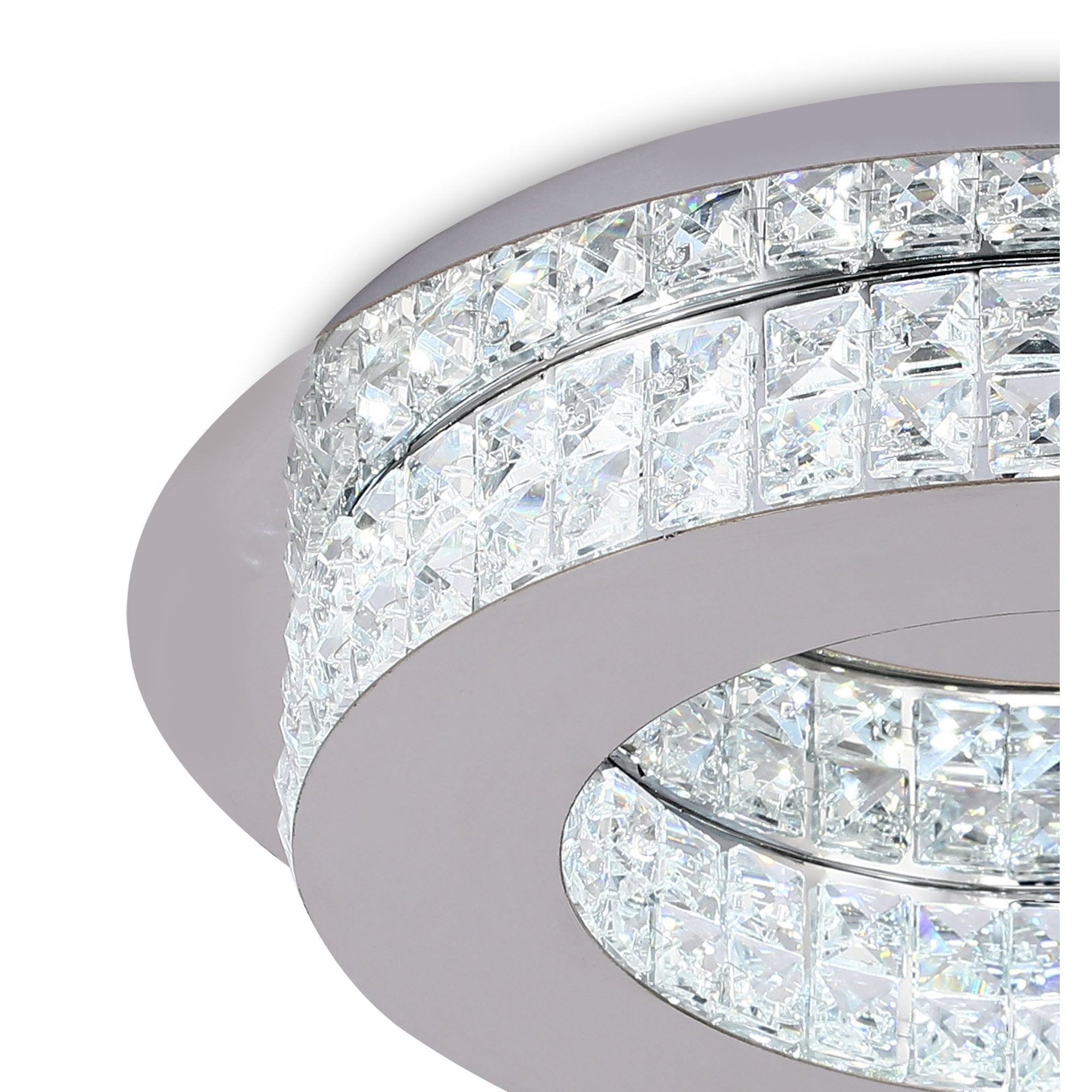 NL70469 Livia Ceiling  Light LED Polished Chrome/Crystal