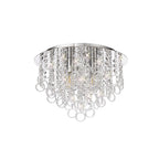 NL81319 Loopy Ceiling 4 Light Polished Chrome/Crystal