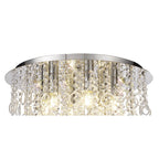 NL81329 Loopy Ceiling 6 Light Polished Chrome/Crystal