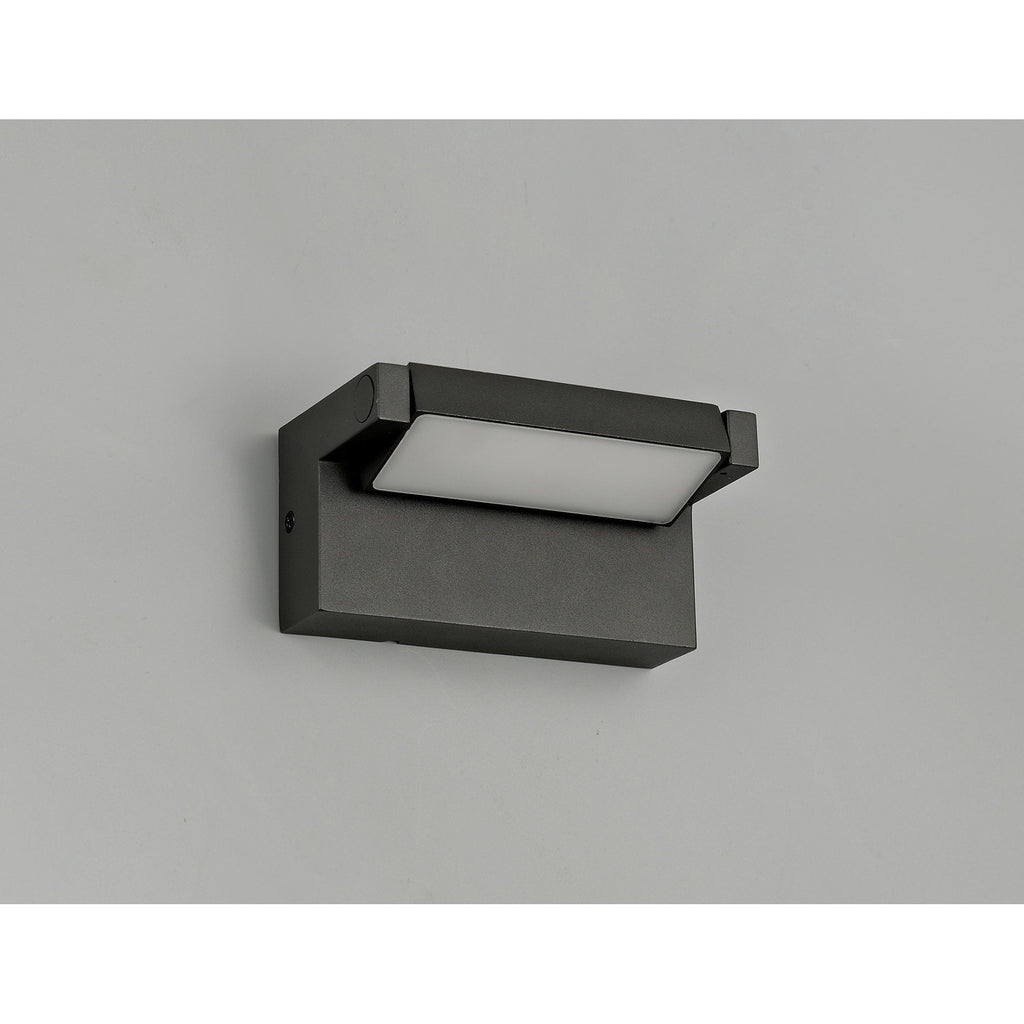 NL71849 Lucia Outdoor Wall Lamp Adjustable LED Graphite Black