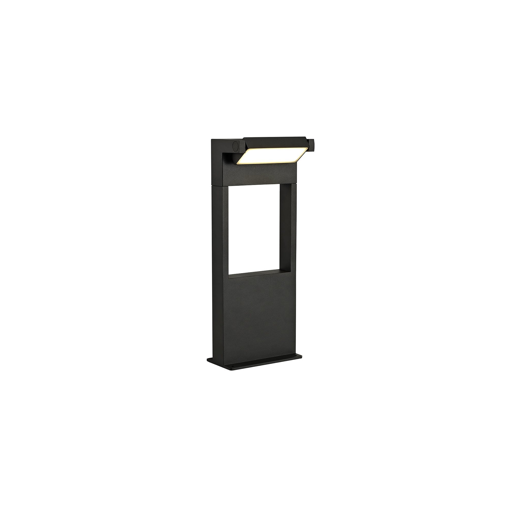 NL71859 Lucia Outdoor Short Post LED Graphite Black