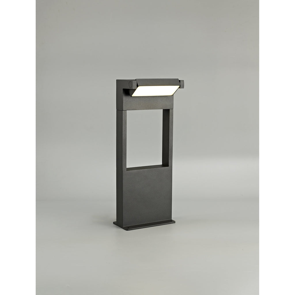 NL71859 Lucia Outdoor Short Post LED Graphite Black