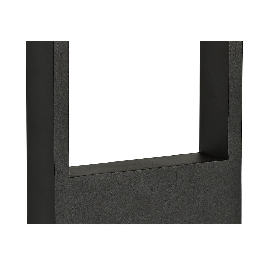 NL71859 Lucia Outdoor Short Post LED Graphite Black