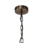 NL75699 Lucy Pendant 1 Light Antique Brass/Amber