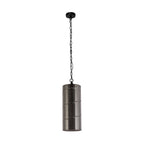 NL75709 Lucy Pendant 1 Light Matt Black/Smoked