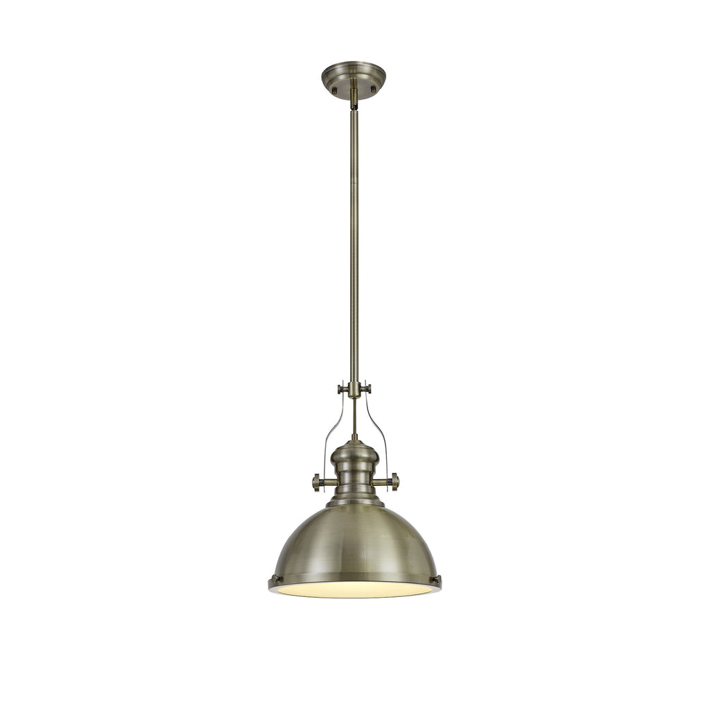 NL71029 Louis Pendant 1 Light Antique Brass