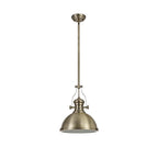 NL71029 Louis Pendant 1 Light Antique Brass