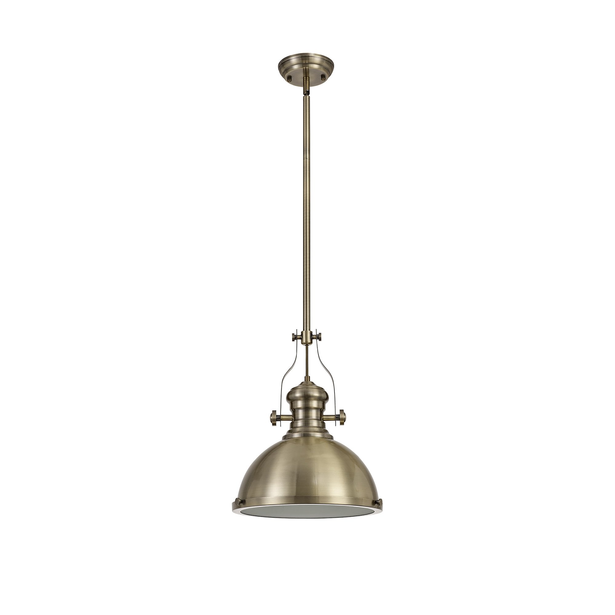 NL71029 Louis Pendant 1 Light Antique Brass