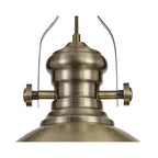 NL71029 Louis Pendant 1 Light Antique Brass
