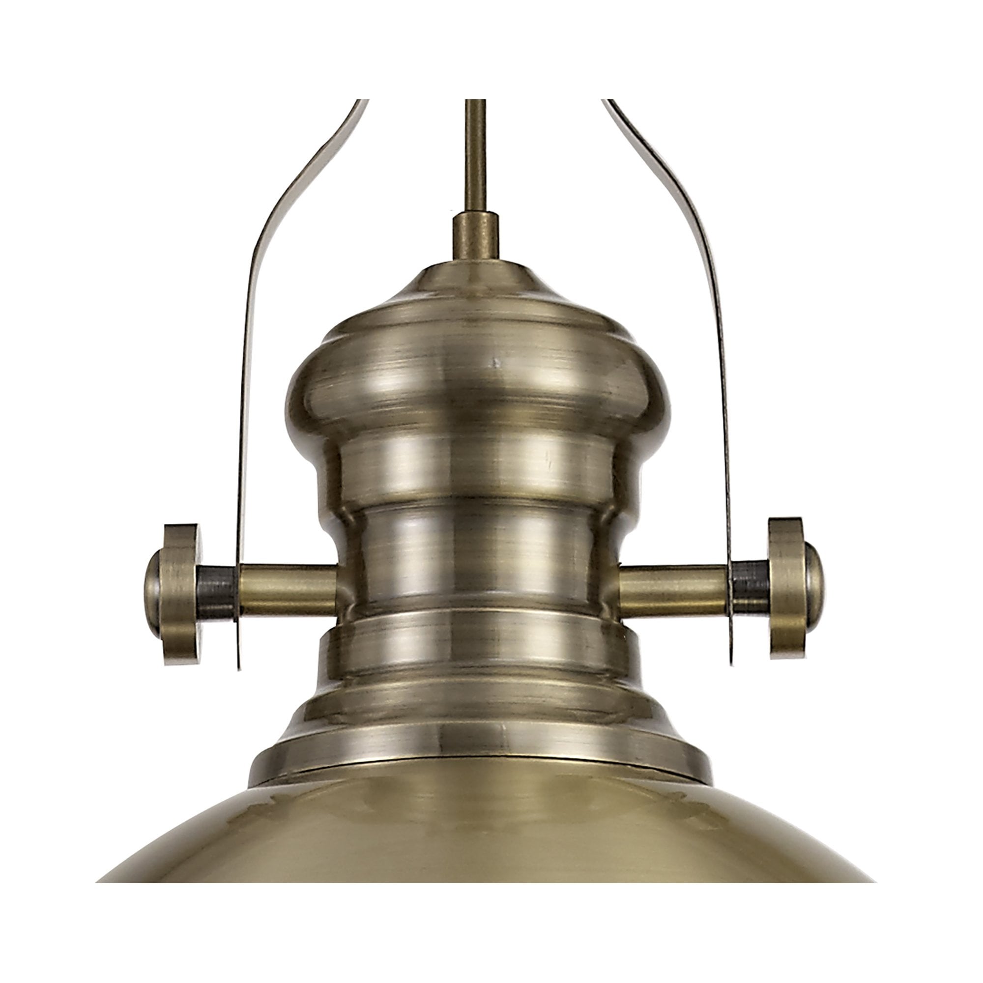 NL71029 Louis Pendant 1 Light Antique Brass
