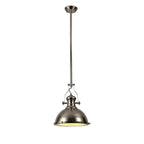 NL71039 Louis Pendant 1 Light Polished Nickel