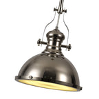 NL71039 Louis Pendant 1 Light Polished Nickel